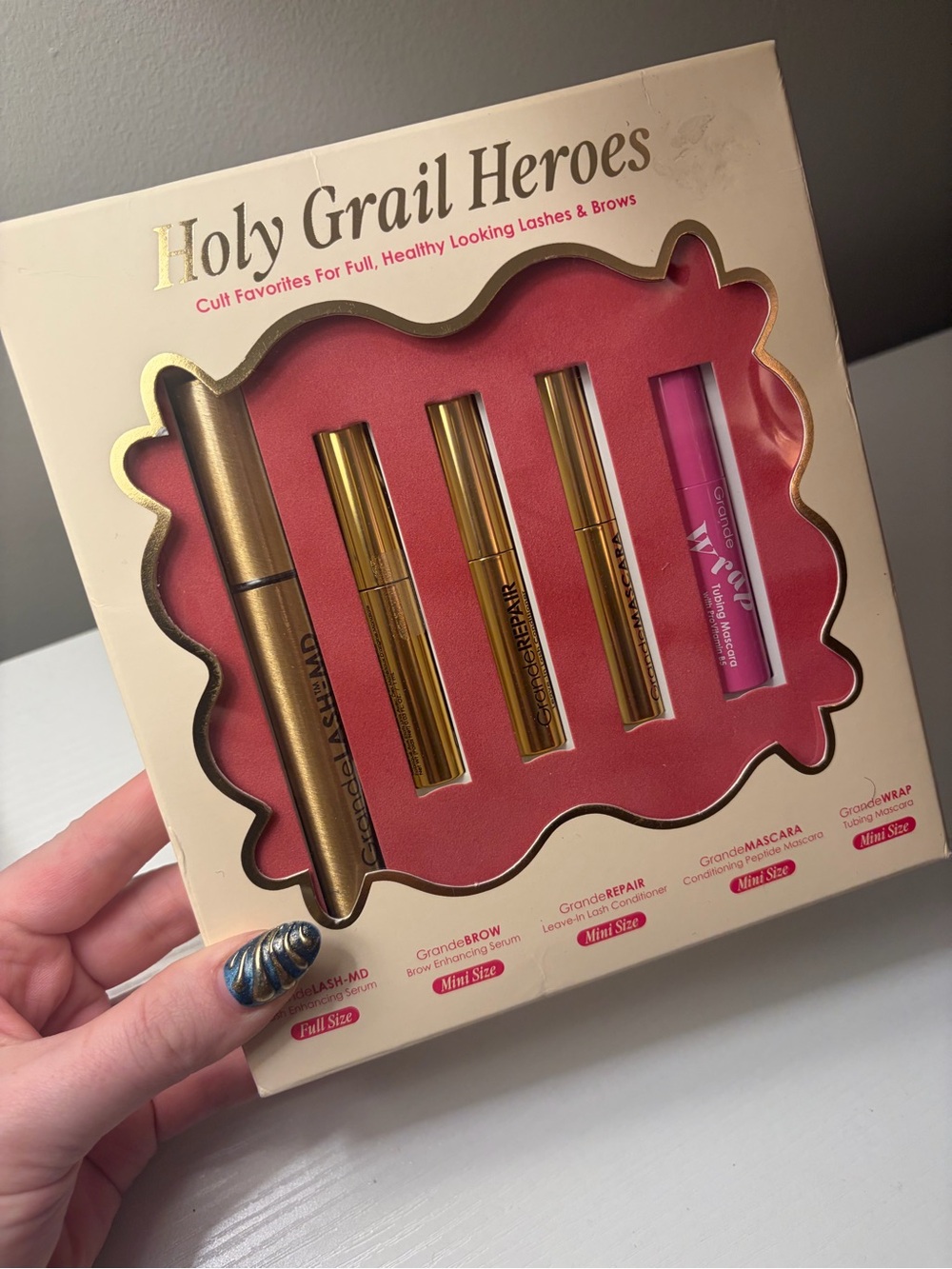 Holy Grail Heroes Women’s Skincare & Lash Set - Grande Cosmetics